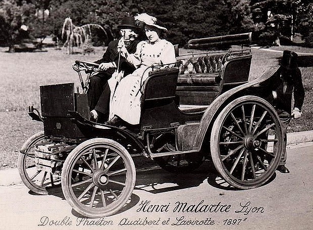 1897 Audibert et Lavirotte double phaeton, Henri Malartre collection