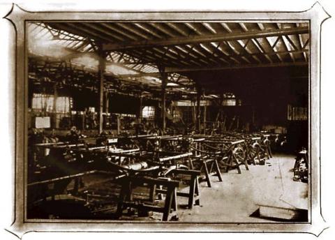 Audibert and Lavirotte chassis assembly workshop