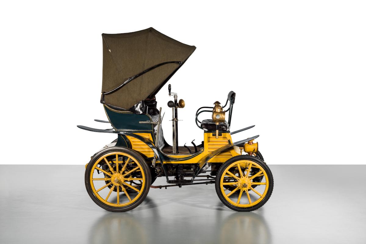 FIAT 3½ HP of 1899, the first production automobile of the company