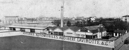 Audibert and Lavirotte factory in Lyon