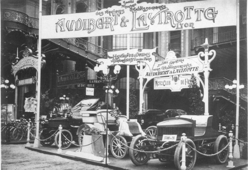 Audibert and Lavirotte automobile exhibition stand